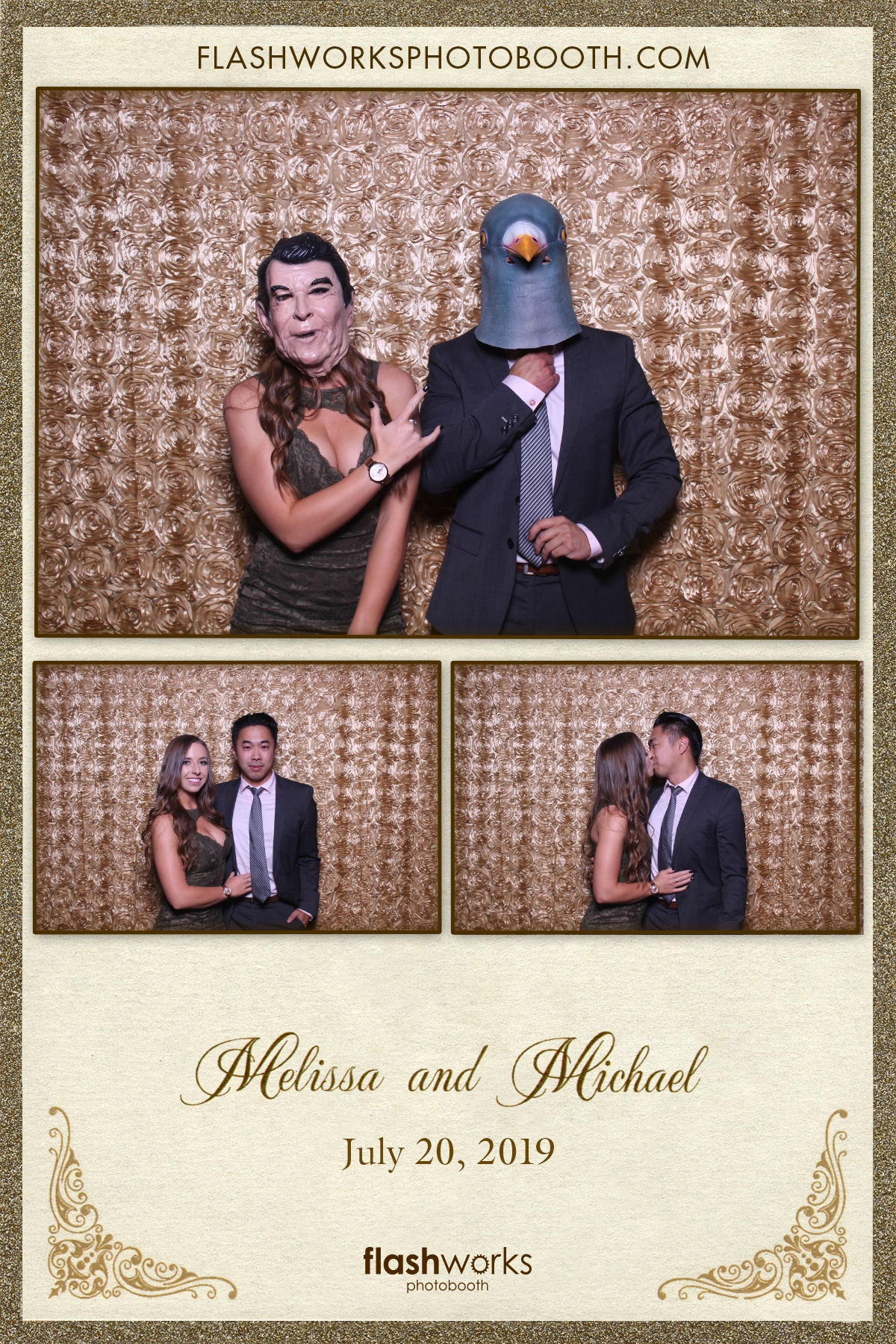 Michael and Melissa's Wedding | View more photos from the event at gallery.flashworksphotobooth.com/u/FlashworksPhotoboothInc/Michael-and-Melissas-Wedding